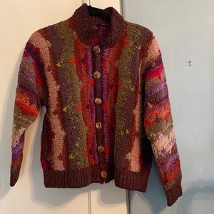 Handwoven Peruvian Connection Cardigan
